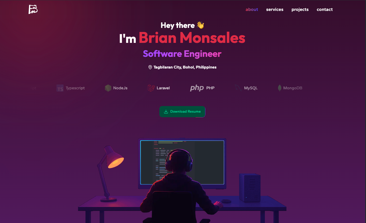 My Updated Portfolio Website branding personal brand portfolio website ui web design