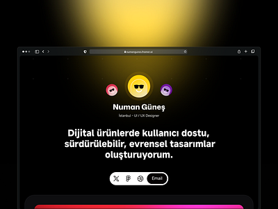 My Portfolio Design ⚡️ concept dark mode design designer figma framer graphic design portfolio product designer products theme ui ui design ui ux designer uidesign ux
