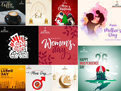 Event & Festival Social Media Post Designs ✨ banner branding design event festival graphic design logo social media banner social media post
