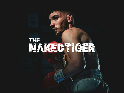 The Naked Tiger - Boxing & Lifestyle Brand Logo black white red boxing boxing lifestyle boxing logo brand identity design branding graphic designer lifestyle brand logo logo designer mma naked tiger sports lifestyle brand logo sports logo the naked tiger tiger logo