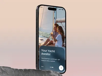 Yacht Rental App Design app app design booking design ecommerce ios mobile mobile app product design rental reservation uiux uiux design yacht rental app yacht service yachts