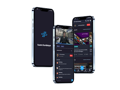 Suara Surabaya Redesign: Elevating Accessibility and User Trust mobile app radio redesign ui user research ux