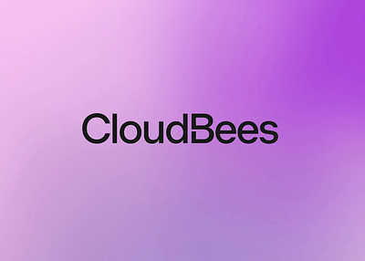 CloudBees' Logo Concept bold brand branding branding design cloud bees design elegant gradient gradient colouring graphic design logo logotype minimalist minimalist logo modern modern design purple simple simple design typo