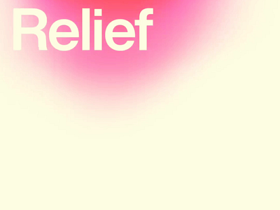 Relief Modern Branding Design advertising body warmer branding branding design creative logo design gradient graphic design logo modern moodern product advertisement relax relief temperature vibraant vibrant design
