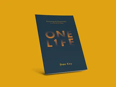 One Life Book Cover bible book book cover book cover design christian publishing jesus onelife seedbed