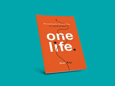 One Life Book Cover Design bible book book cover book cover design christian book christian publishing jesus seedbed