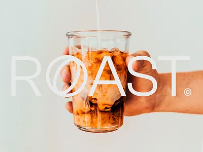 ROAST: Coffee & Beverage Branding brand identity branding branding concept clean clean design coffee coffee branding coffee production company branding company logo creative design graphic design logo modern roast visual identity