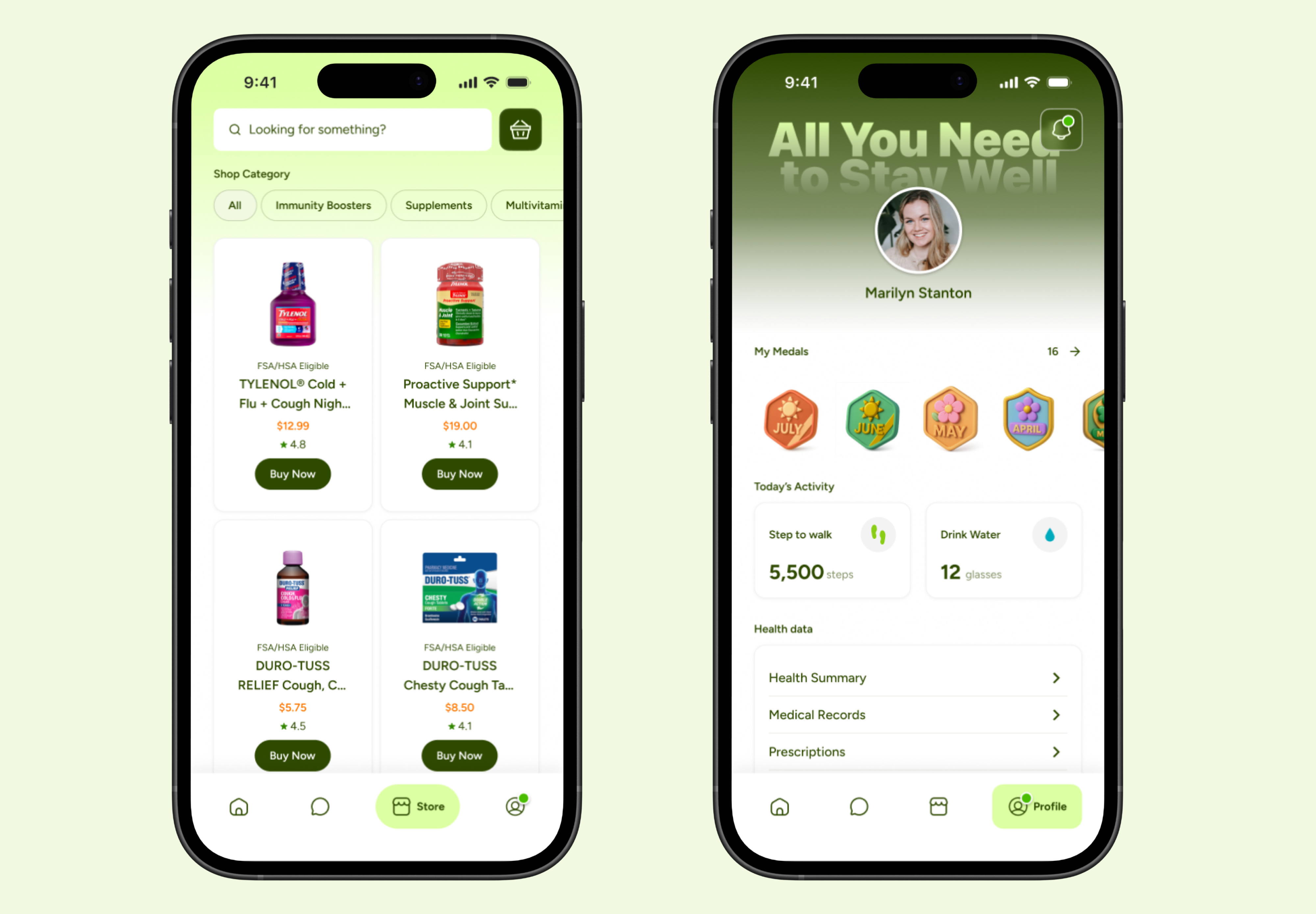 Example of Modern & Clean UI/UX App Design