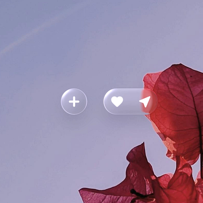 Day 14 — Liquid Glass Vibes 🫧✨ 3d animation branding graphic design logo motion graphics ui