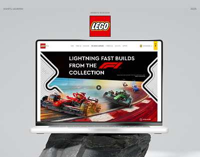 Lego - Website Redesign 2025 3d animation branding creative dailyui design design inspiration graphic design logo redesign ui user experience user interface ux web design web ui website redesign