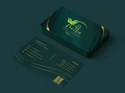 🌿 Elegant Business Card Design brand identity branding business card business card design design graphic design illustration logo minimalist modern business card