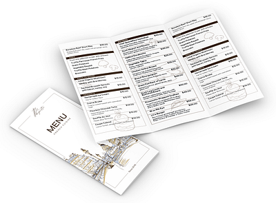 Menu for a Cafeteria cafeteria french cuisine menu menu design paris bistro paris style restaurant