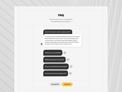 Frequently asked questions (FAQs) Ui | FAQ Page | FAQ Section clean ui faq faq design faq mobile faq page faq section faq ui faq website faqs figma frequently asked questions grid header grid minimal modern ui ui design uiux web design webflow