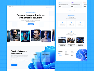 Your IT Advisory. Our Web Solution branding design graphic design illustration logo typography ui ux vector website