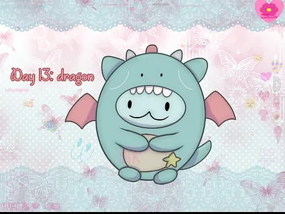 Junefairytale Day 13: dragon art post art tag digital art drawing fan art illustration