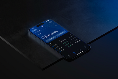 Страница кошелька branding graphic design ui