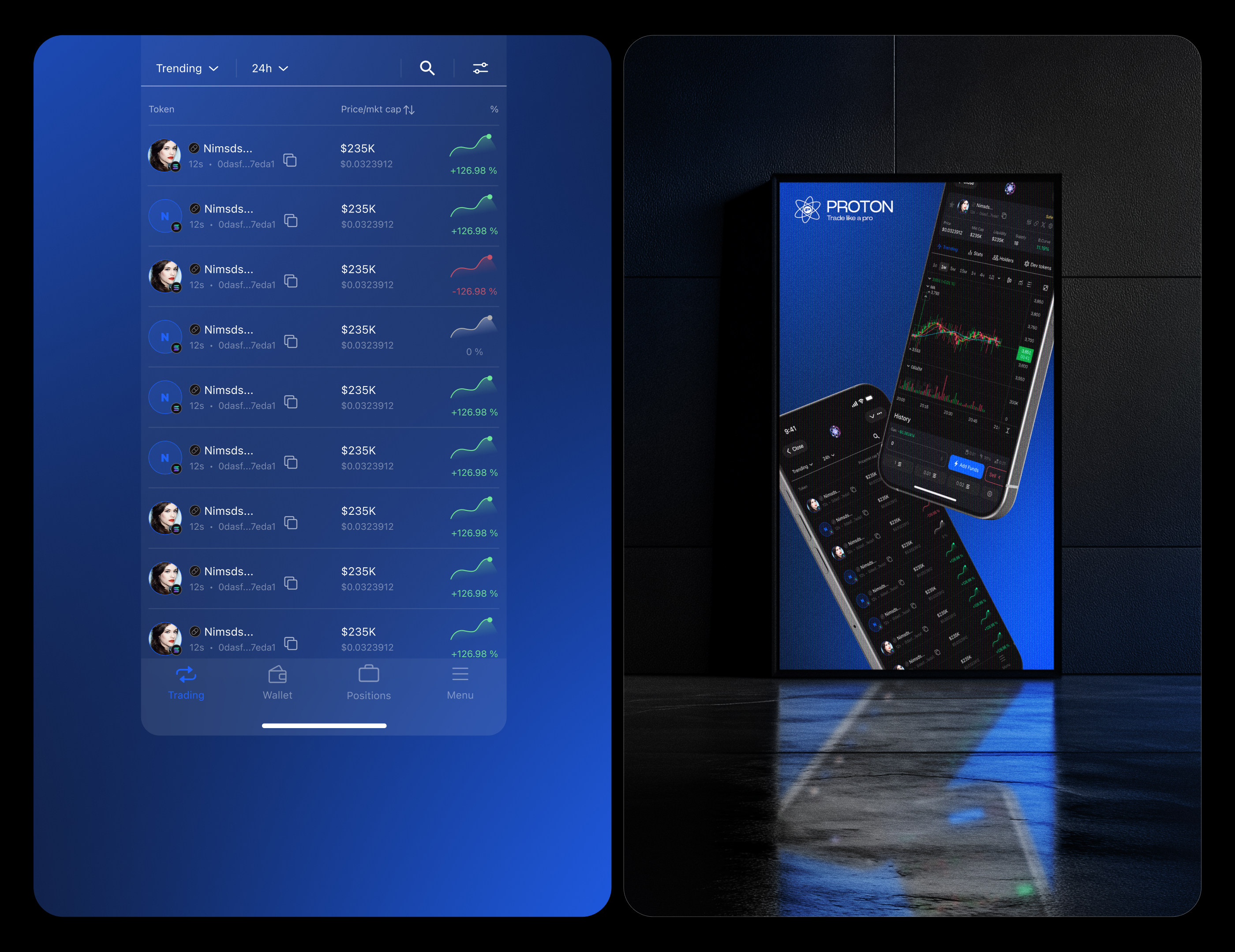 Графическое оформление 3d branding ui