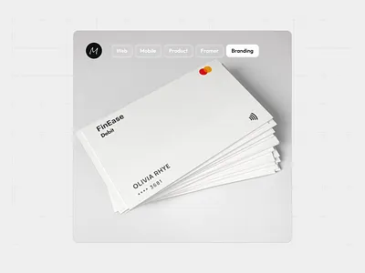 Card card design fintech