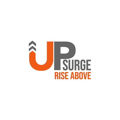 Upsurge Rise Above Minimalistic logo brand recognition