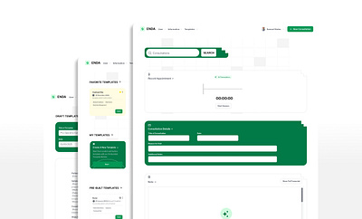ENDA Technologies Web App ui ux
