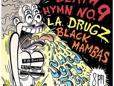 Gig Poster - The Vibrators