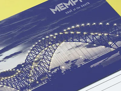 Postcard Design - Memphis