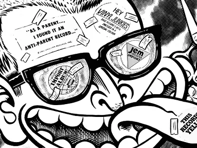 Illustration - Norb (Razorcake #76)