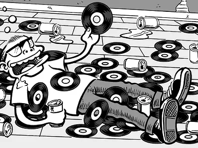 Illustration - Norb (Razorcake #90)