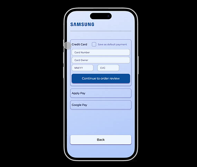 Day 2 of 100: Credit Card Checkout animation branding credit card checkout dailyui graphic design motion graphics ui