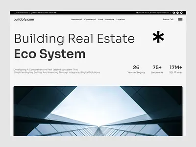 Buildofy.com agency website branding building website business website corporate website creative design design inspring inspring invest agency investing website landing page design modern website portfolio design real estate real estate agency uiux user experience web website