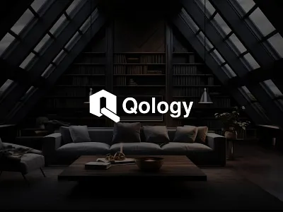 Qology logo design branding building design estate home letter logo logo design modern logo print q q letter real simple