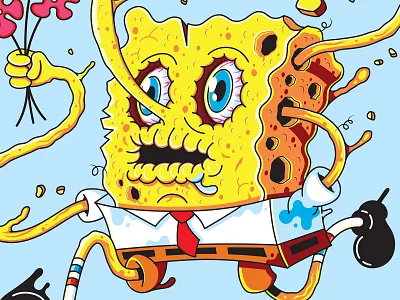 I NEEEED IT! illustration illustrator krust pants spongebob the creative pain vector