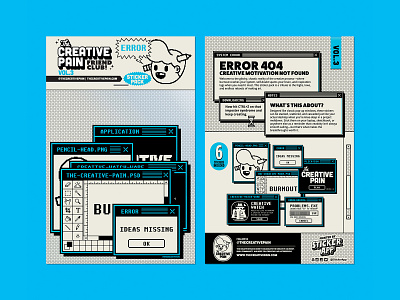 TCP-Sticker Pack vol.3 branding graphic design icons illustration illustrator logo the creative pain vector