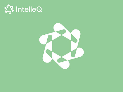 Creative, Ai, Saas, Intelligence Logo Design ai logo automation brand identity branding connecting design graphic design hexa icon intelligence logo logotype loop modern logo monogram saas smart typography