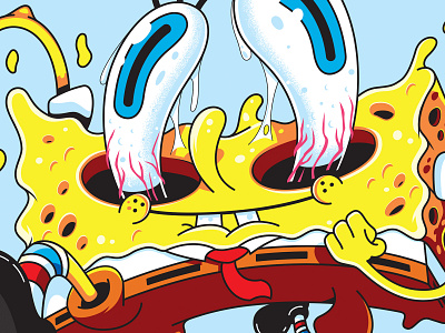 I'm Ready illustration illustrator nickelodeon spongebob the creative pain vector