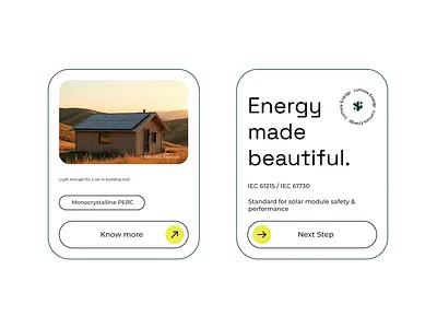 Solar Energy UI Preview - Lumora solar energy solar energy identity solar ui ui