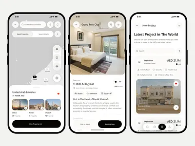 Property Finder app airbnb b2b booking crm finder listing app management mobile application property proptech real estate real estate app real estate design real estate mobile app saas saas product tenants user interface