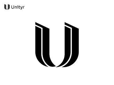 U Letter Logo for Corporate Branding branding collaboration logo corporate branding icon letter u logo logo logo design minimal logo u letter logo u logo unity unity logo