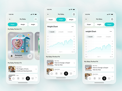 Baby Rewards App UI app app design baby pampers babyapp babymilestonesapp babyrewards babytrackerapp familytech healthcareux ios mobile mobile app mobile ui pampers parentingapp parentlifeapp ui ui design uiux