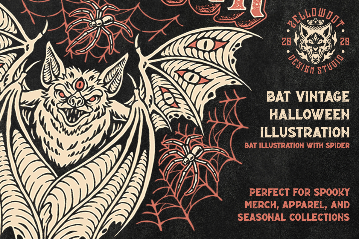 Get Ready To Be Scared - Vintage Illustration retro horror