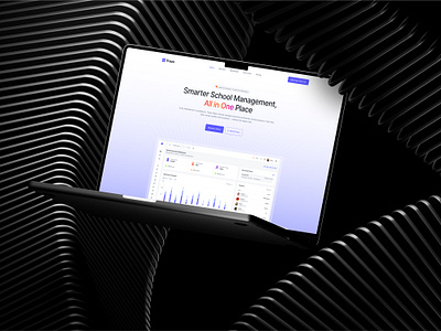 Trezo - School Landing envytheme landing page product design saas landing school landing uxdesign uxresearch webdesign