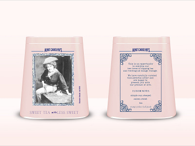 Package Design for Aunt Carolyn's 3d brand branding classic design digital digital art feminine graphic design identity branding illustration logo nostalgic package retro retro package tea tea package vintage vintage package