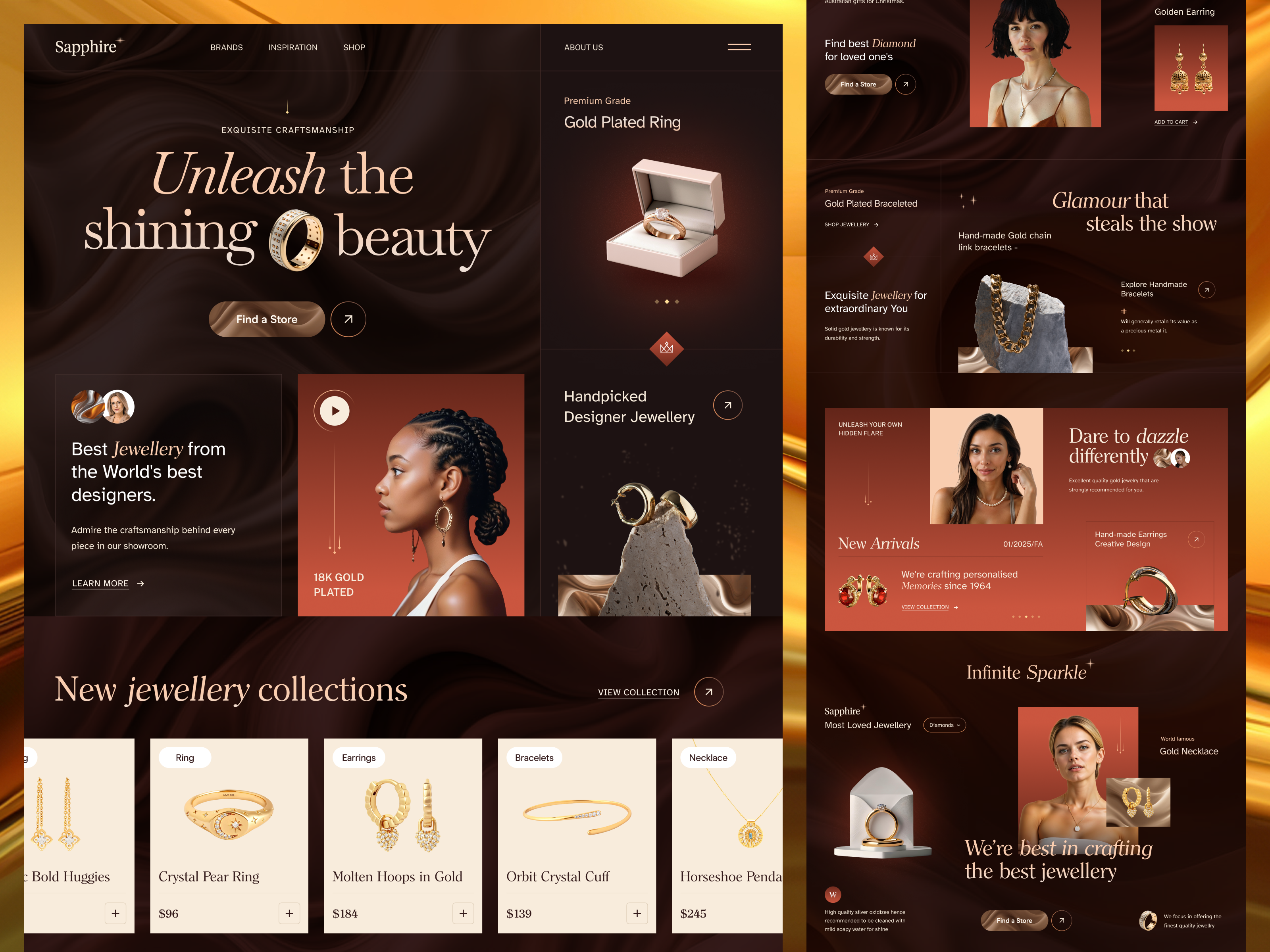 Example of Website Design (5 Pages)