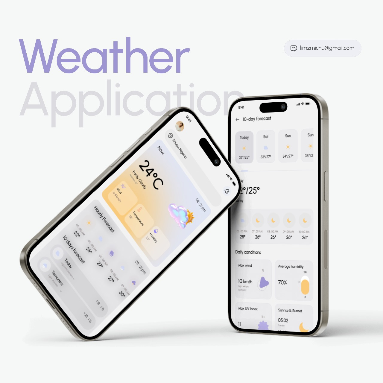 Weather Application app design application design figma figma design modern design ui ui app uiux design weather app