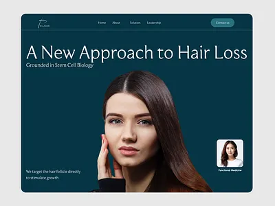 Hair loss landing Page design beaty care hair care landing page hair loos hair loss landing page landing page design