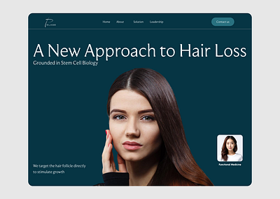Hair loss landing Page design beaty care hair care landing page hair loos hair loss landing page landing page design