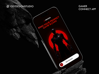 Gamer Connect App app design application gaming mobile app ui ui design uiux user experience user interface ux