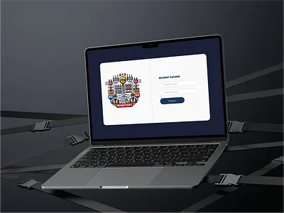 UI/UX Design for Web-Based Inventory System — PT PLN UID JATIM dashboard information system ui