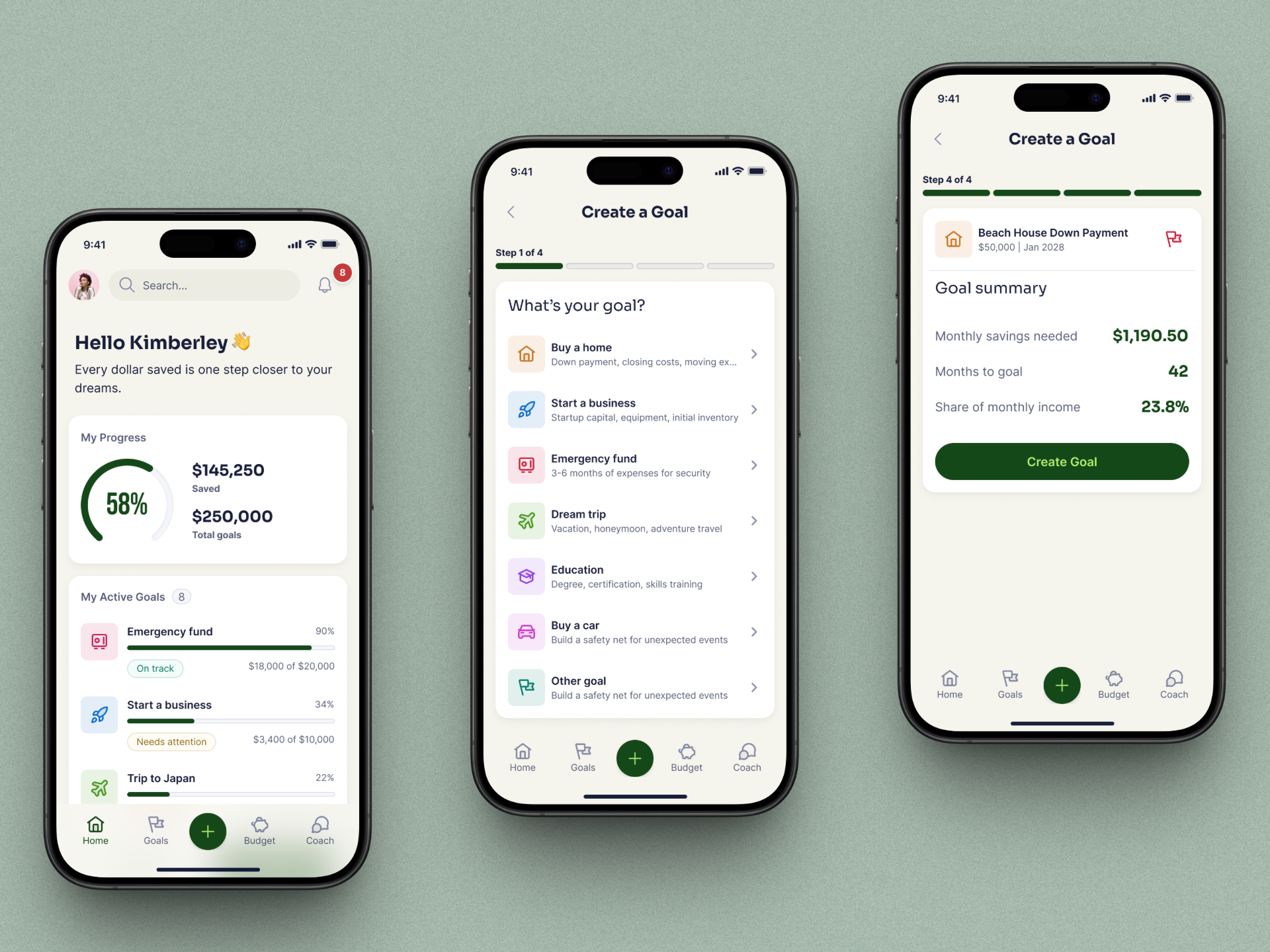 Example of Money Buddy - Personal Finances iOS App
