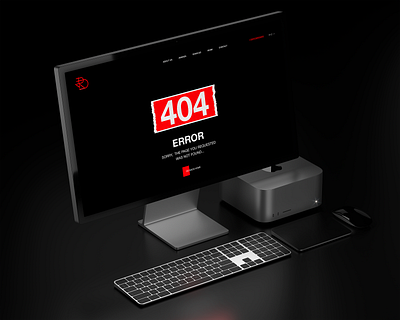 ERROR 404 PAGE DESIGN FOR A MODERN DIGITAL AGENCY 404page branding brutalistdesign conceptdesign darkmodeui darktheme digitalagency dribbble errorpage landing page marketing minimalism modern design oleksandr design responsivedesign typographydesign uiinspiration uxdesign visualidentity webdesign